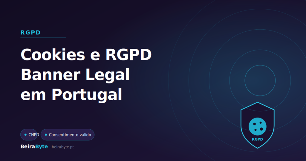 RGPD e Cookies em Portugal: O Banner Legal que o seu Site Precisa (2026)